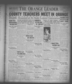 The Orange Leader (Orange, Tex.), Vol. 15, No. 52, Ed. 1 Friday, August 31, 1928