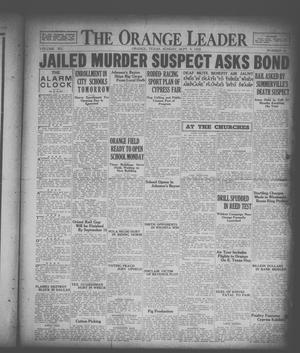 The Orange Leader (Orange, Tex.), Vol. 15, No. 58, Ed. 1 Sunday, September 9, 1928