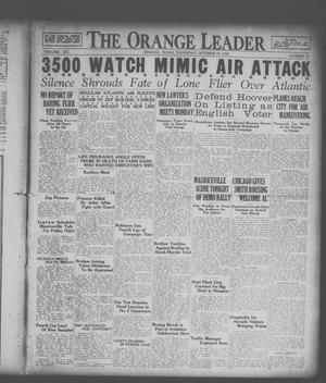 The Orange Leader (Orange, Tex.), Vol. 15, No. 91, Ed. 1 Thursday, October 18, 1928