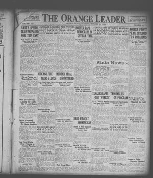 Primary view of object titled 'The Orange Leader (Orange, Tex.), Vol. 15, No. 95, Ed. 1 Tuesday, October 23, 1928'.