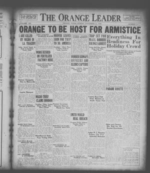 The Orange Leader (Orange, Tex.), Vol. 15, No. 111, Ed. 1 Sunday, November 11, 1928