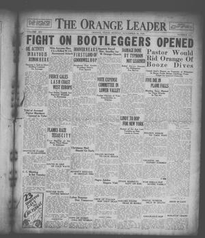 Primary view of object titled 'The Orange Leader (Orange, Tex.), Vol. 15, No. 123, Ed. 1 Monday, November 26, 1928'.