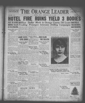 The Orange Leader (Orange, Tex.), Vol. 15, No. 135, Ed. 1 Wednesday, December 12, 1928
