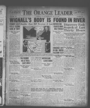 The Orange Leader (Orange, Tex.), Vol. 15, No. 146, Ed. 1 Wednesday, December 26, 1928
