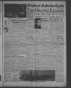 The Orange Leader (Orange, Tex.), Vol. 54, No. 255, Ed. 1 Sunday, November 3, 1957