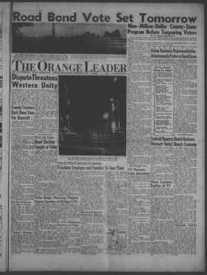 The Orange Leader (Orange, Tex.), Vol. 54, No. 266, Ed. 1 Friday, November 15, 1957