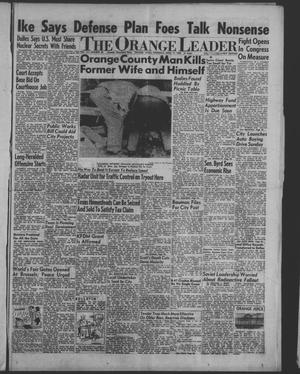 The Orange Leader (Orange, Tex.), Vol. 55, No. 82, Ed. 1 Thursday, April 17, 1958