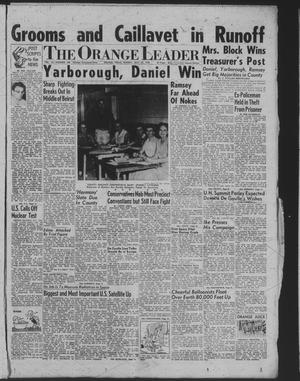 The Orange Leader (Orange, Tex.), Vol. 55, No. 168, Ed. 1 Sunday, July 27, 1958