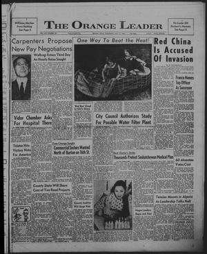 The Orange Leader (Orange, Tex.), Vol. 59, No. 165, Ed. 1 Wednesday, July 11, 1962