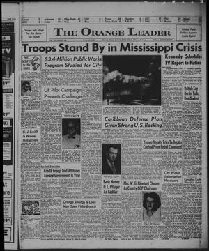 Primary view of object titled 'The Orange Leader (Orange, Tex.), Vol. 59, No. 232, Ed. 1 Sunday, September 30, 1962'.