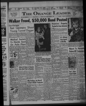 The Orange Leader (Orange, Tex.), Vol. 59, No. 238, Ed. 1 Sunday, October 7, 1962