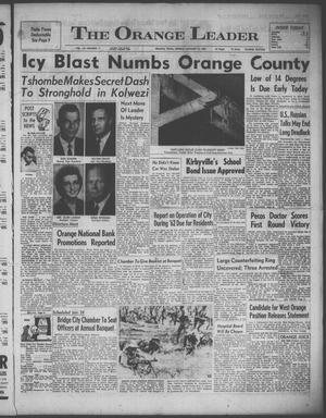 The Orange Leader (Orange, Tex.), Vol. 60, No. 11, Ed. 1 Sunday, January 13, 1963