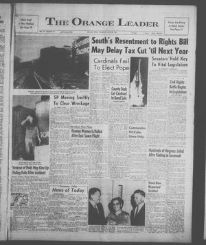 The Orange Leader (Orange, Tex.), Vol. 60, No. 147, Ed. 1 Thursday, June 20, 1963