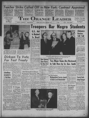 The Orange Leader (Orange, Tex.), Vol. 60, No. 215, Ed. 1 Monday, September 9, 1963