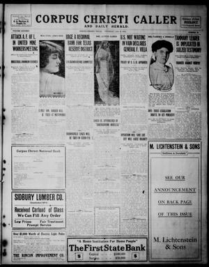Corpus Christi Caller and Daily Herald (Corpus Christi, Tex.), Vol. SIXTEEN, No. 38, Ed. 1, Thursday, January 22, 1914