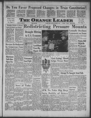 The Orange Leader (Orange, Tex.), Vol. 60, No. 249, Ed. 1 Monday, October 21, 1963