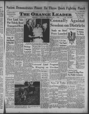 The Orange Leader (Orange, Tex.), Vol. 60, No. 250, Ed. 1 Tuesday, October 22, 1963