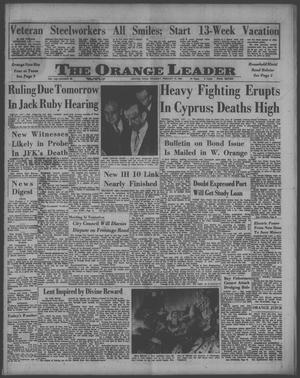 The Orange Leader (Orange, Tex.), Vol. 61, No. 36, Ed. 1 Thursday, February 13, 1964