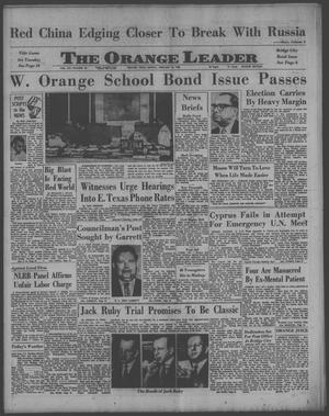 The Orange Leader (Orange, Tex.), Vol. 61, No. 38, Ed. 1 Sunday, February 16, 1964
