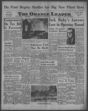 The Orange Leader (Orange, Tex.), Vol. 61, No. 39, Ed. 1 Monday, February 17, 1964