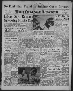The Orange Leader (Orange, Tex.), Vol. 61, No. 87, Ed. 1 Tuesday, April 14, 1964