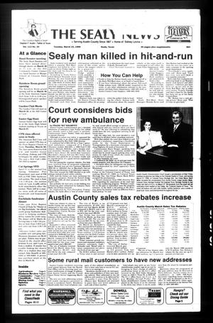 The Sealy News (Sealy, Tex.), Vol. 112, No. 24, Ed. 1 Tuesday, March 23, 1999