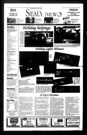 The Sealy News (Sealy, Tex.), Vol. 112, No. 104, Ed. 1 Friday, December 24, 1999