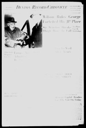 Denton Record-Chronicle (Denton, Tex.), Vol. 59, No. [275], Ed. 1 Thursday, June 28, 1962