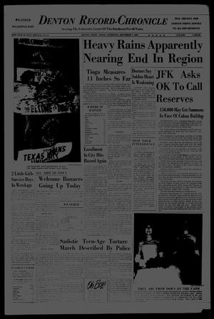 Denton Record-Chronicle (Denton, Tex.), Vol. 60, No. 31, Ed. 1 Friday, September 7, 1962