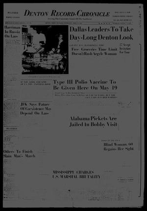 Denton Record-Chronicle (Denton, Tex.), Vol. 60, No. 226, Ed. 1 Thursday, April 25, 1963