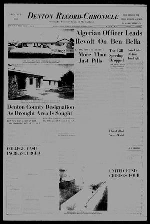 Denton Record-Chronicle (Denton, Tex.), Vol. 61, No. 50, Ed. 1 Tuesday, October 1, 1963