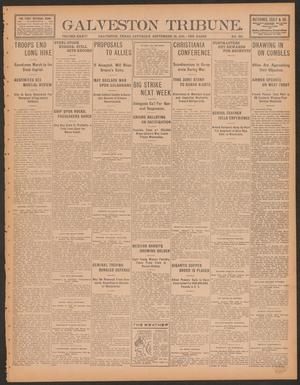 Primary view of object titled 'Galveston Tribune. (Galveston, Tex.), Vol. 36, No. 259, Ed. 1 Saturday, September 23, 1916'.