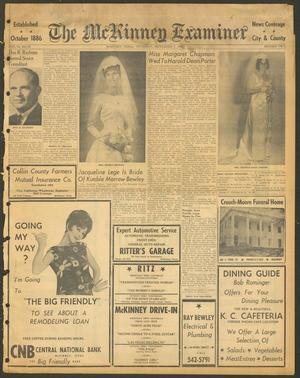 Primary view of object titled 'The McKinney Examiner (McKinney, Tex.), Vol. 81, No. 51, Ed. 1 Thursday, September 7, 1967'.