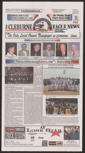 The Cleburne Eagle News (Cleburne, Tex.), Ed. 1 Thursday, June 14, 2012