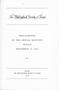 Thumbnail image of item number 2 in: 'Philosophical Society of Texas, Proceedings of the Annual Meeting: 1949'.