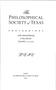 Thumbnail image of item number 2 in: 'Philosophical Society of Texas, Proceedings of the Annual Meeting: 2000'.