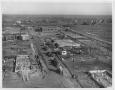 Photograph: [An aerial view of construction in Texas City in 1934]