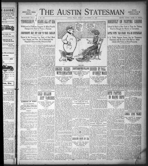 The Austin Statesman (Austin, Tex.), Vol. 41, No. 255, Ed. 1 Monday, September 12, 1910