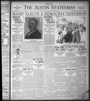 The Austin Statesman (Austin, Tex.), Vol. 41, No. 256, Ed. 1 Tuesday, September 13, 1910