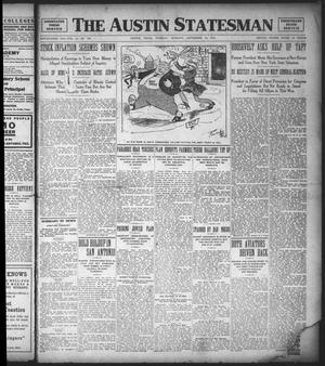 The Austin Statesman (Austin, Tex.), Vol. 41, No. 263, Ed. 1 Tuesday, September 20, 1910