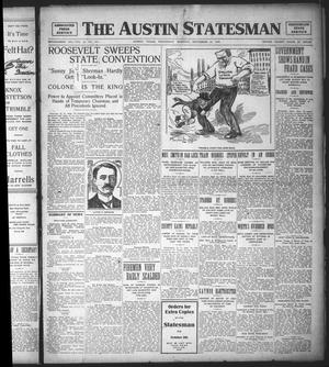 The Austin Statesman (Austin, Tex.), Vol. 41, No. 271, Ed. 1 Wednesday, September 28, 1910