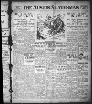 The Austin Statesman (Austin, Tex.), Vol. 41, No. 278, Ed. 1 Wednesday, October 5, 1910