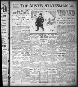 The Austin Statesman (Austin, Tex.), Vol. 41, No. 295, Ed. 1 Saturday, October 22, 1910