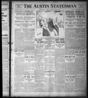 The Austin Statesman (Austin, Tex.), Vol. 41, No. 302, Ed. 1 Saturday, October 29, 1910