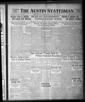 The Austin Statesman (Austin, Tex.), Vol. 41, No. 326, Ed. 1 Tuesday, November 22, 1910
