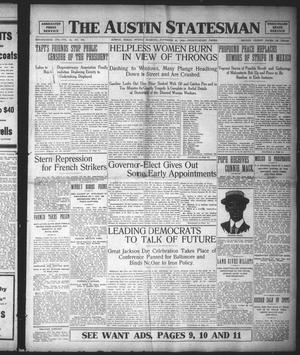 The Austin Statesman (Austin, Tex.), Vol. 41, No. 331, Ed. 1 Sunday, November 27, 1910