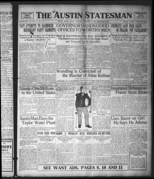 The Austin Statesman (Austin, Tex.), Vol. 41, No. 338, Ed. 1 Sunday, December 4, 1910
