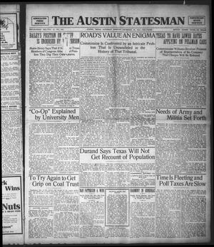 The Austin Statesman (Austin, Tex.), Vol. 41, No. 344, Ed. 1 Saturday, December 10, 1910