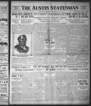 The Austin Statesman (Austin, Tex.), Vol. 41, No. 346, Ed. 1 Monday, December 12, 1910