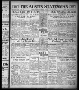 The Austin Statesman (Austin, Tex.), Vol. 41, No. 356, Ed. 1 Thursday, December 22, 1910